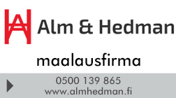 Alm & Hedman Ab Oy logo